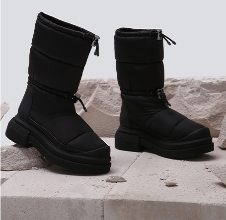 Дутые ботинки — самая модная обувь зимы